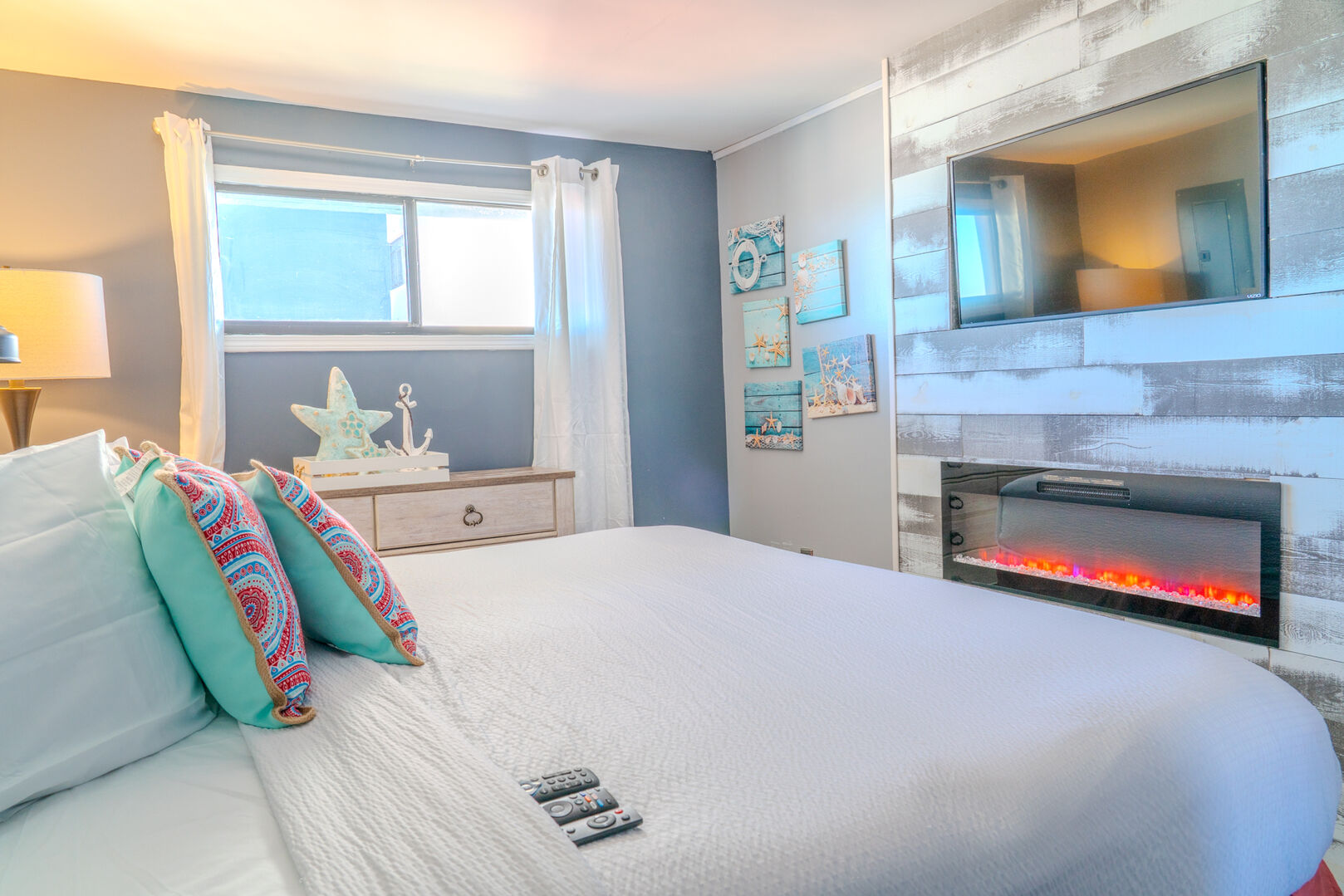 Meridian 705 bedroom after redesign